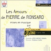 Guillaume Boni: Les Amours de Pierre de Ronsard