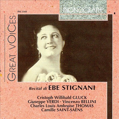 Great Voices: Recital di Ebe Stignani