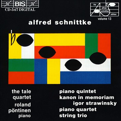 Schnittke: Piano Quintet, String Trio, etc.