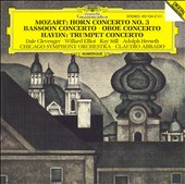 Mozart: Horn Concerto No. 3; Bassoon Concerto; Oboe Concerto; Haydn: Trumpet Concerto