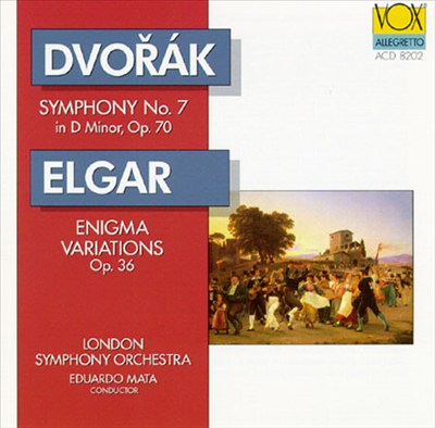 Dvorák: Symphony No.7; Elgar: Enigma Variations