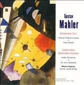 Mahler: Symphonie No. 1; Lieder eines fahrenden Gesellen