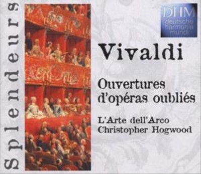 Vivaldi: Ouvertures d'opéras oubliés [Germany]